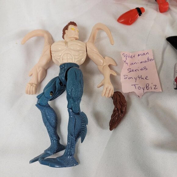 Spiderman Figure Lot of 6 NEAR MINT Venom Man-Spider Radioactive - Picture 6 of 16